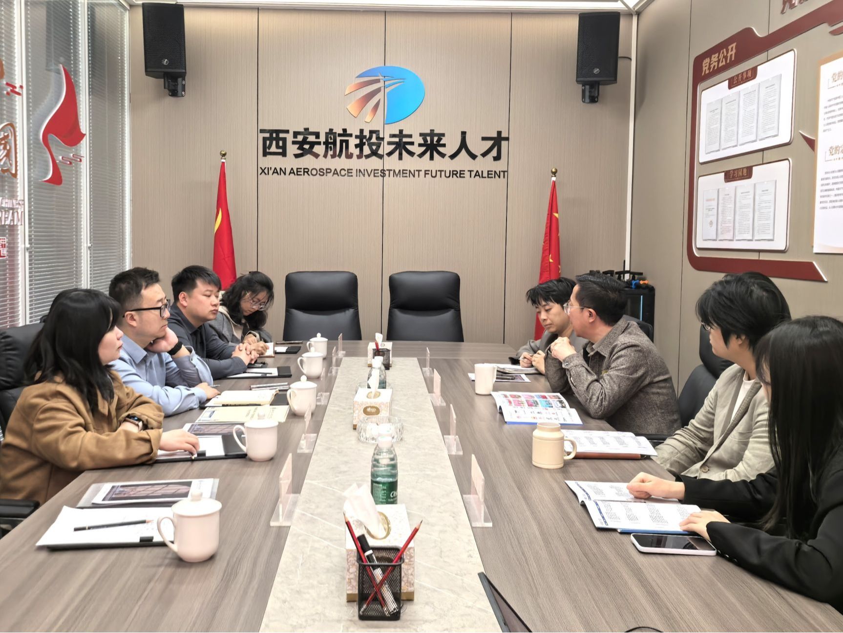 访企拓岗聚合力 产教融合促就业——beat365官方网站赴西安开展校企对接专项行动