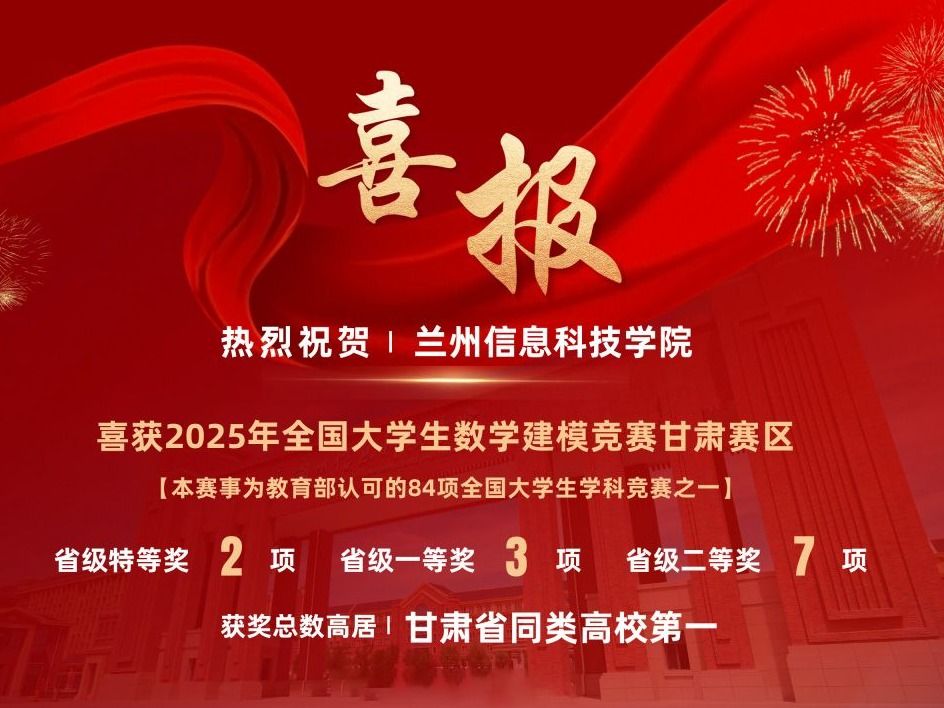 beat365官方网站学子在2025全国大学生数学建模竞赛（甘肃赛区）再创佳绩